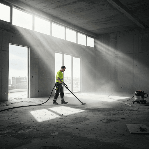 Nettoyage de fin de chantier