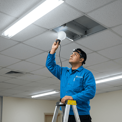 Minor electrical work illustration